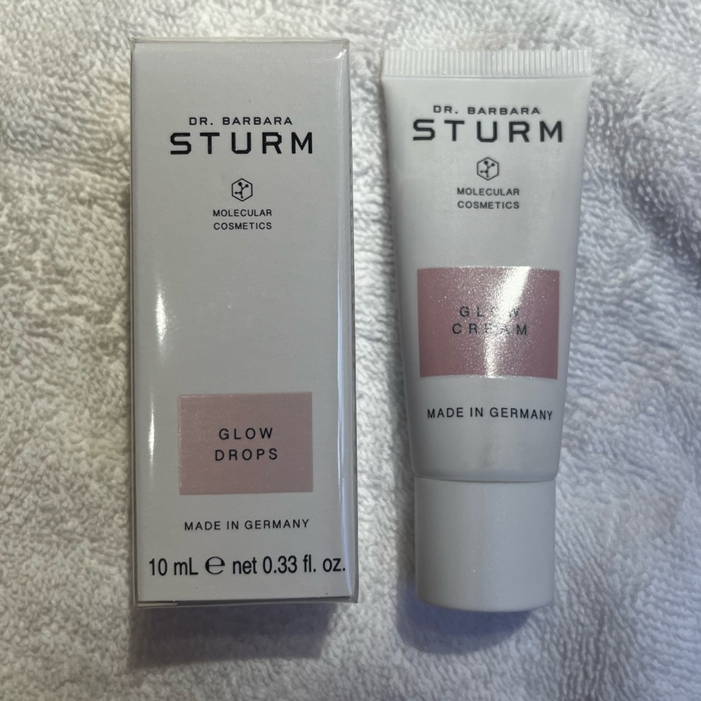 Dr. Barbara Sturm, Glow Drops and Glow Cream